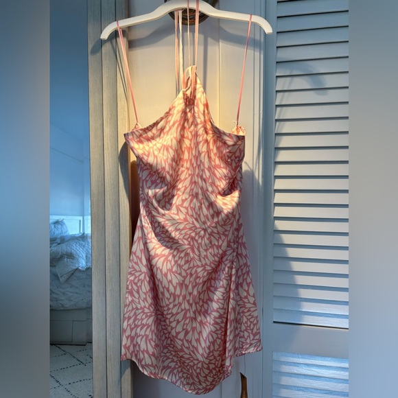 Reformation Poppie Silk Mini Dress (NWT!) - Picture 3 of 5